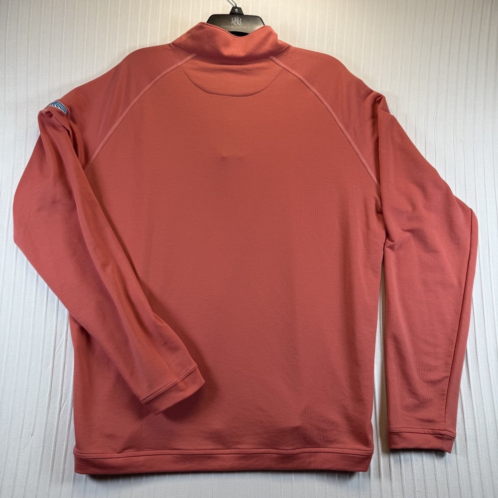 Peter Millar Seaside 'The Wingman' Men Zip Pullover Performance Golf Shirt Large - Picture 2 of 9